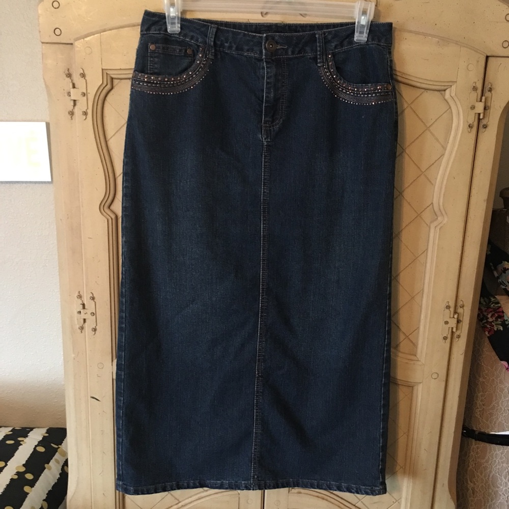 Jean skirt